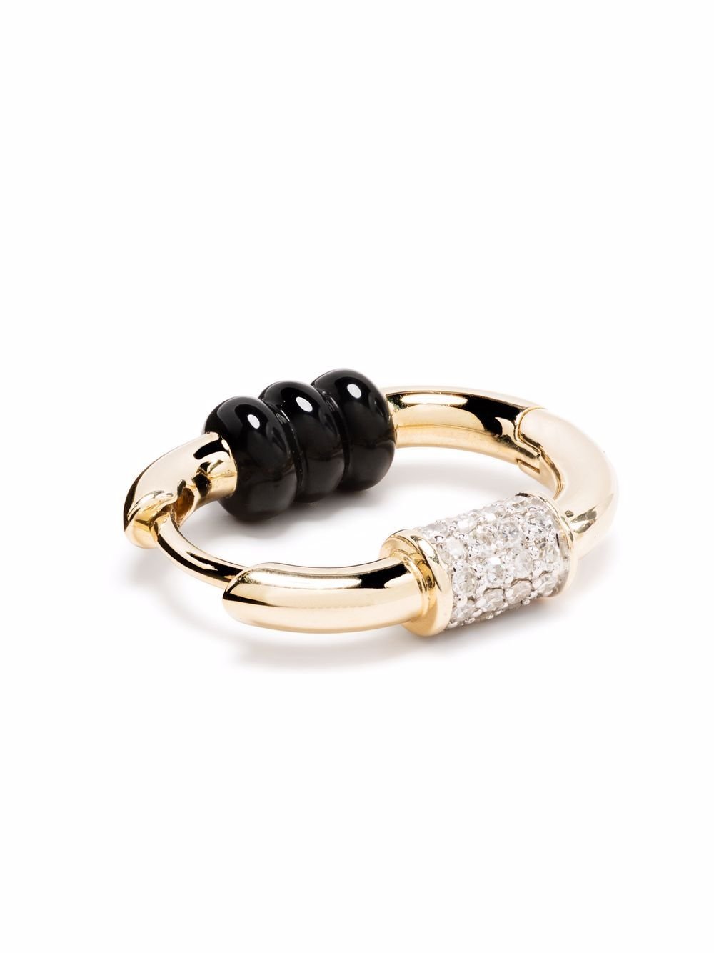 Maria Black Vertigo 12 diamond ceramic earring
