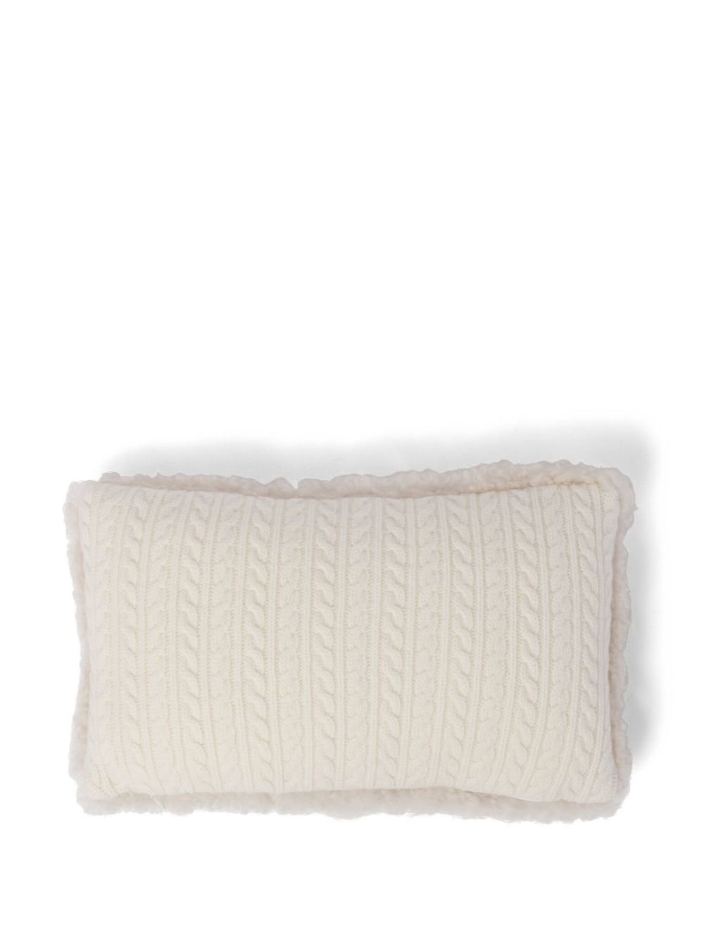 Miu Miu rectangular-shape shearling cushion