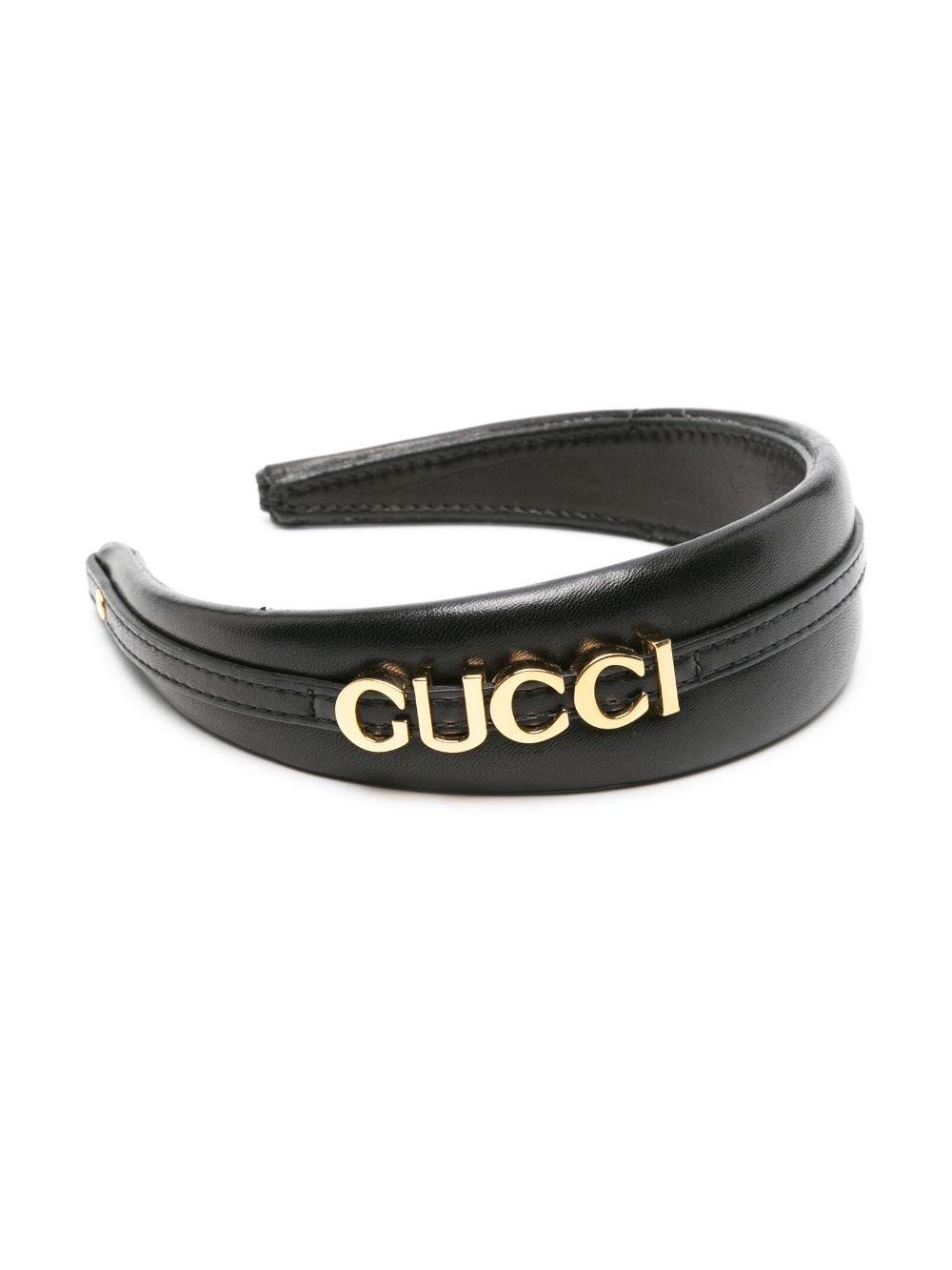 Gucci Petra leather headband