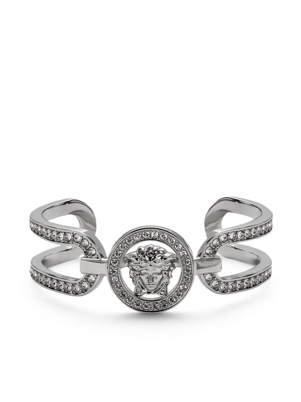 Versace Medusa '95 crystal-embellished cuff bracelet