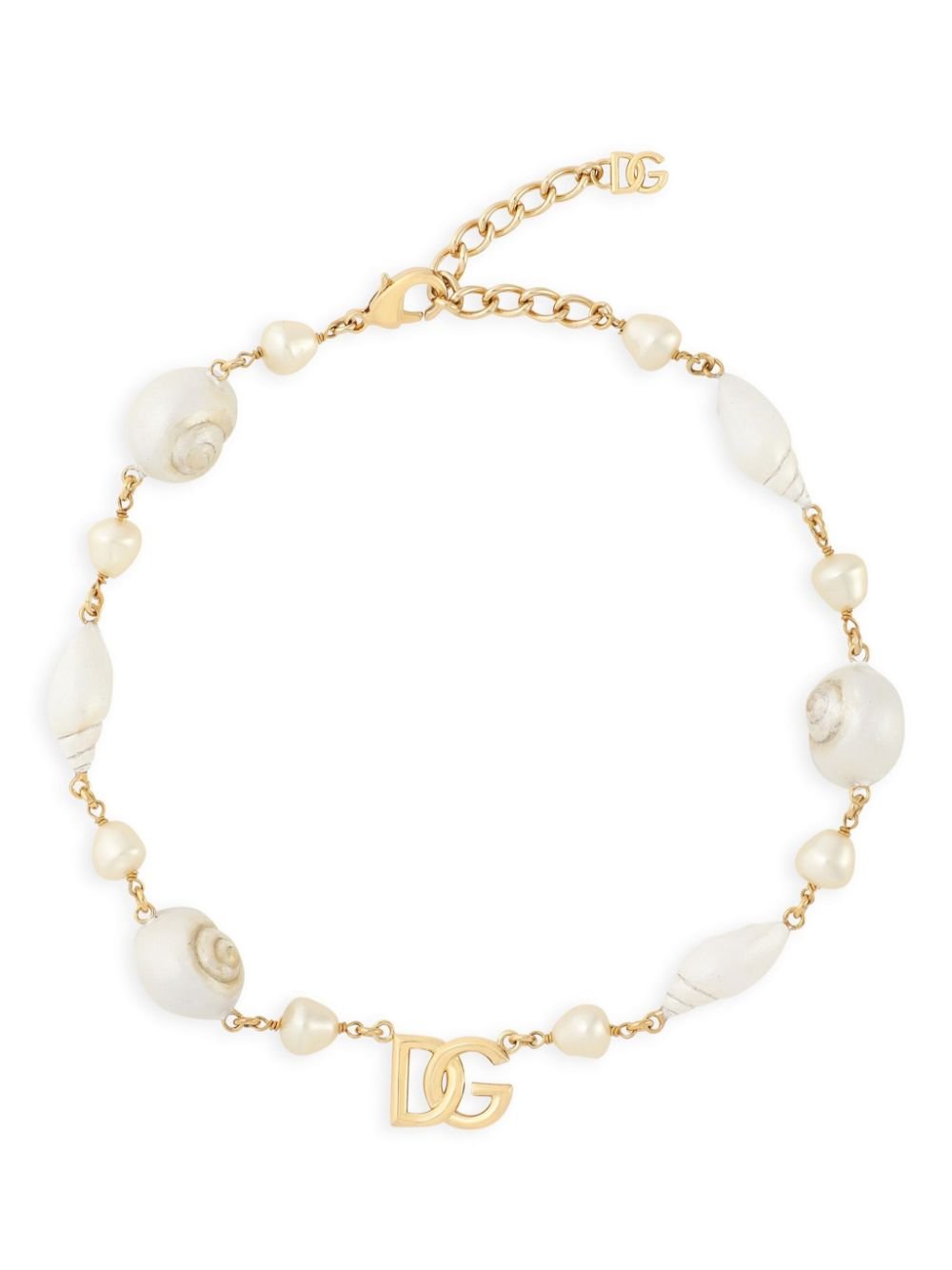Dolce & Gabbana DG shell necklace