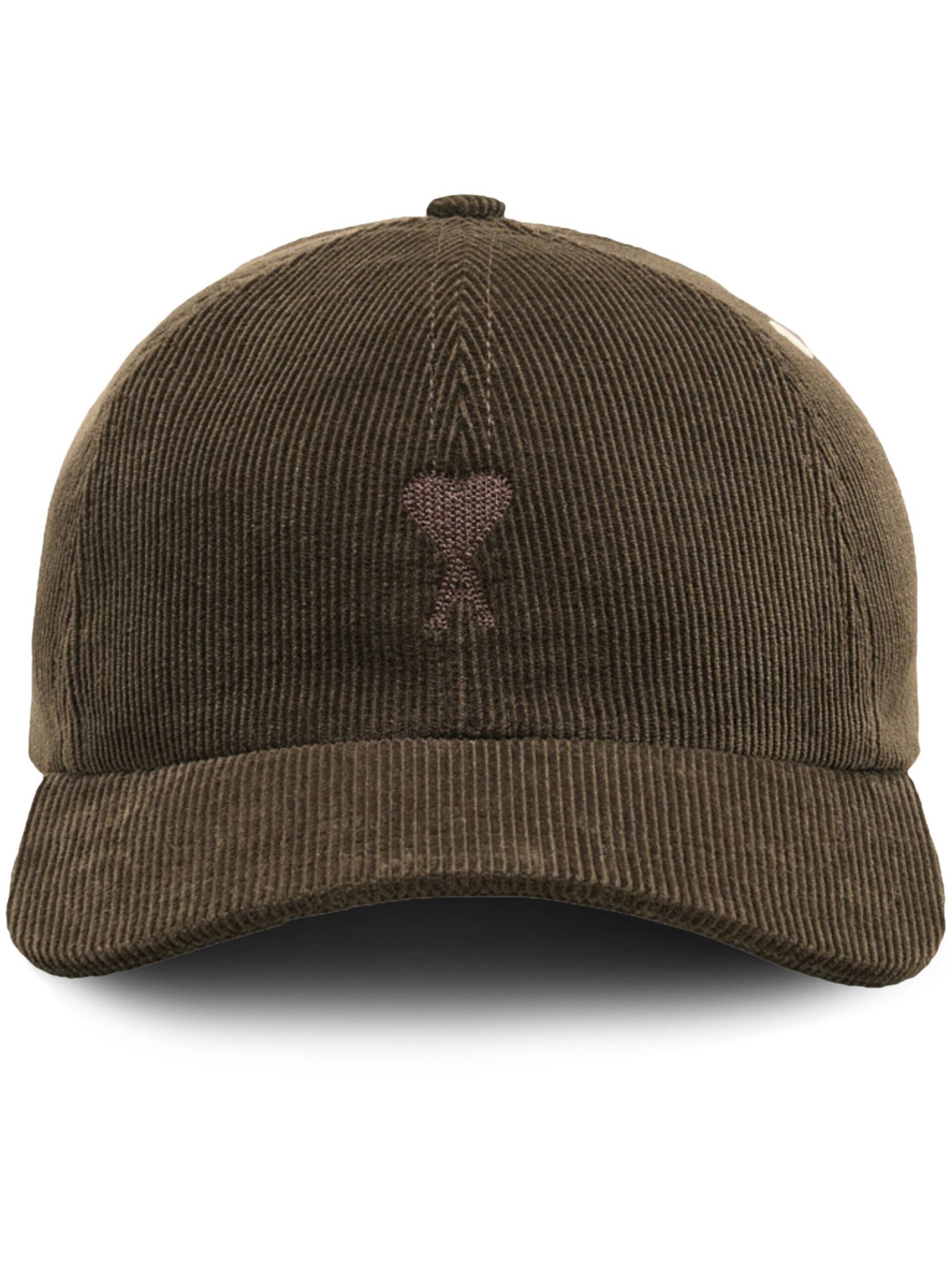 AMI Paris Ami de Coeur corduroy cotton cap