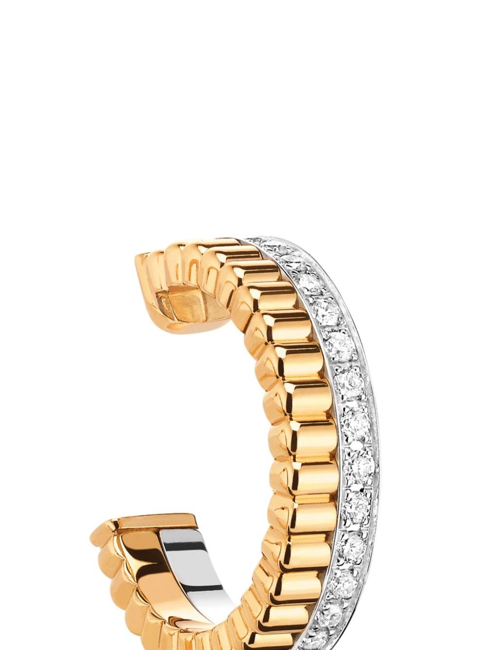 Conscious  Boucheron Quatre Radiant Edition hoop earrings
