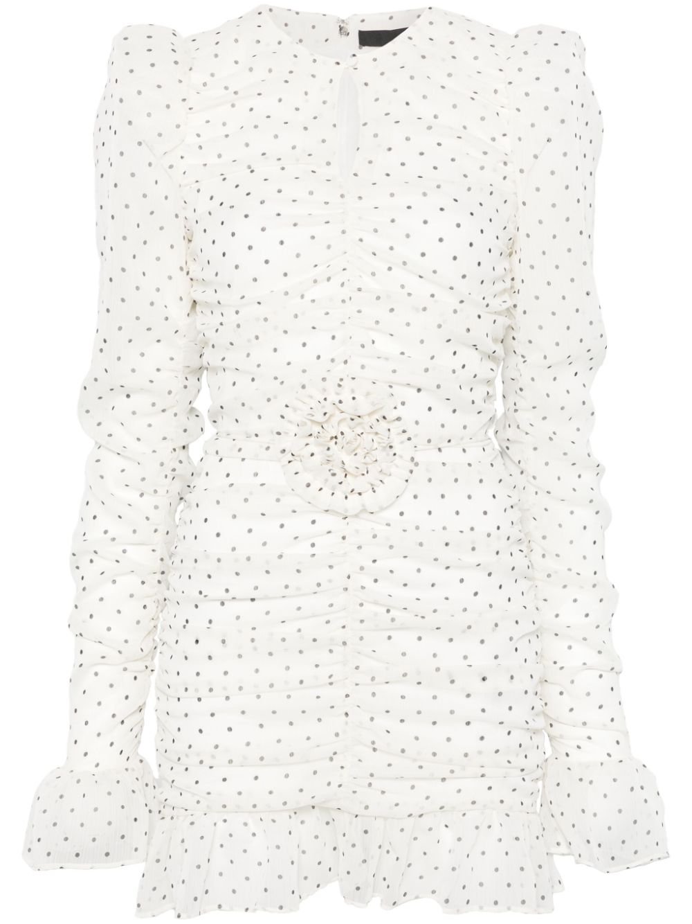 ROTATE BIRGER CHRISTENSEN printed long-sleeves mini dress